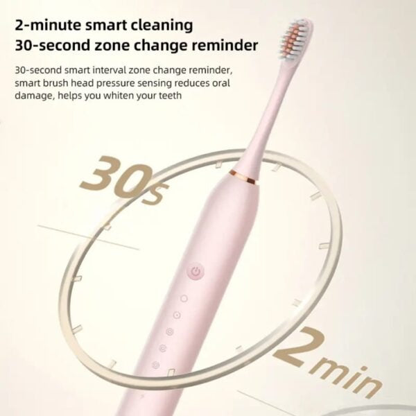 ElElectric Toothbrush Rechargeable Sonic Cleaning Toothbrush