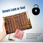 Wooden Umrah Saving Box Premium 210,000 Goal Money Box