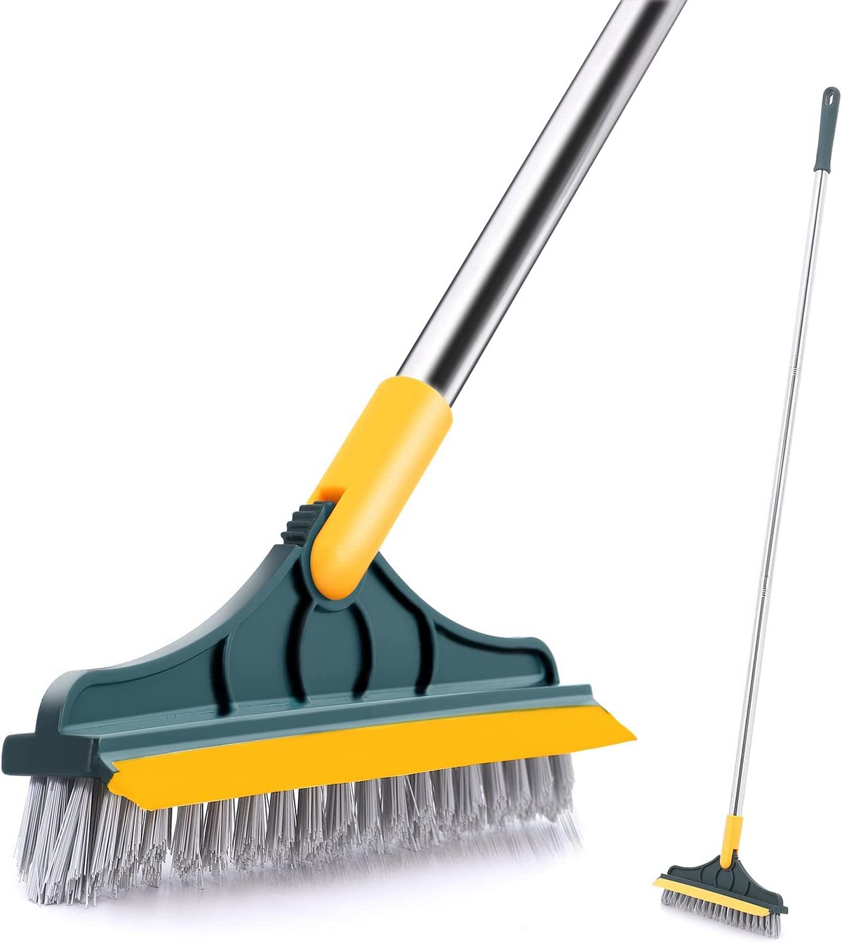2 in 1 Floor Cleaning Broom Wiper