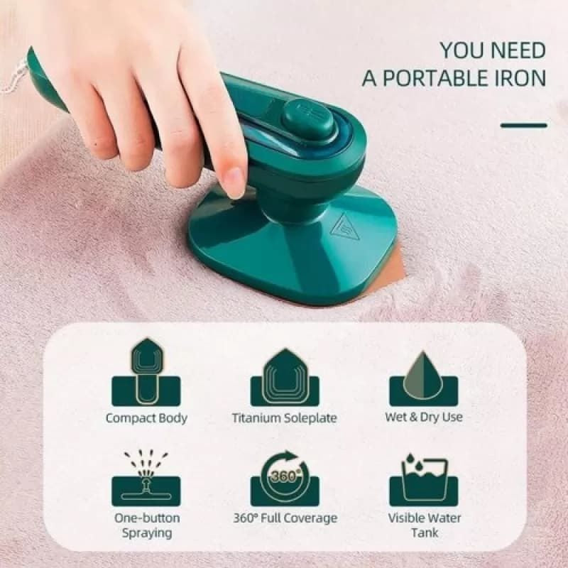 Steam Iron Powerful Performance Smooth Glide Durable Build Easy Operation Reliable Daily Use Non Rotatable