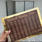 Wooden Umrah Saving Box Premium 210,000 Goal Money Box