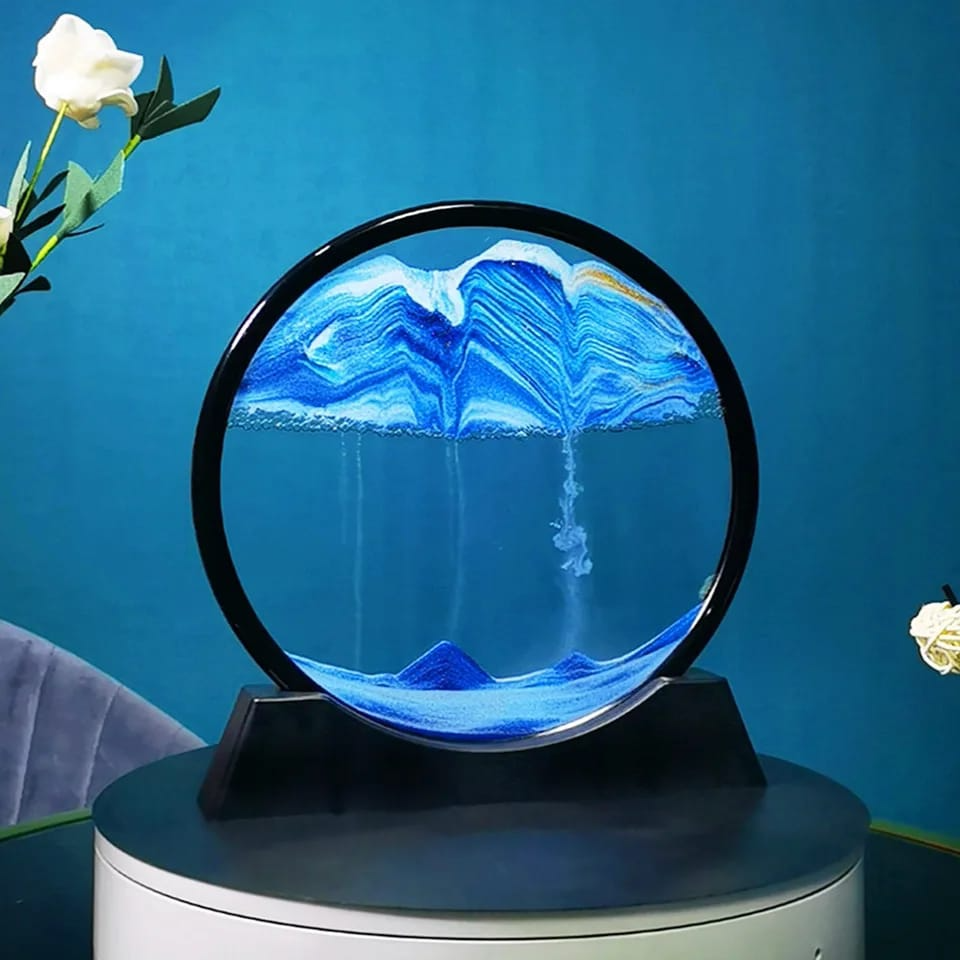 3D Moving Sand Frame 7 (Random Color)