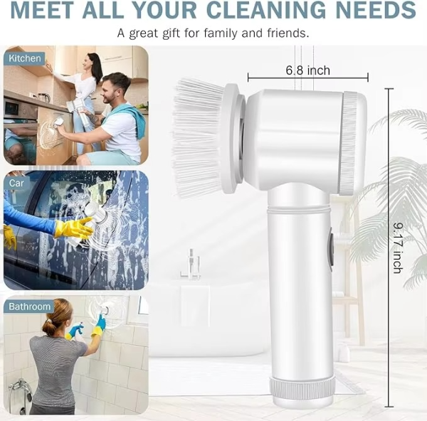 Wireless Magic Cleaning Brush Rechargeable