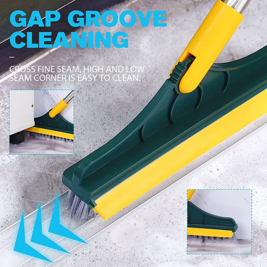 2 in 1 Floor Cleaning Broom Wiper
