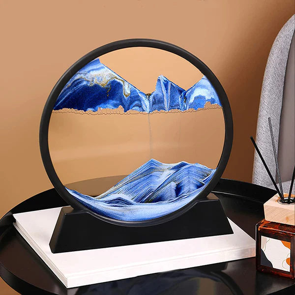 3D Moving Sand Frame 7 (Random Color)